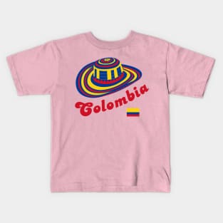 Sombrero vueltiao - colombian hat Kids T-Shirt